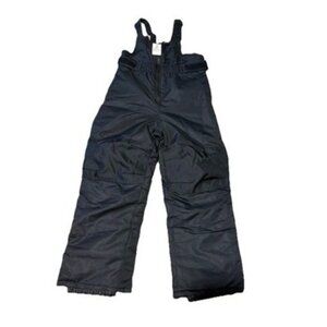 Cat & Jack Toddler Size 5T Snow Bib Black Snow Pants Outerwear